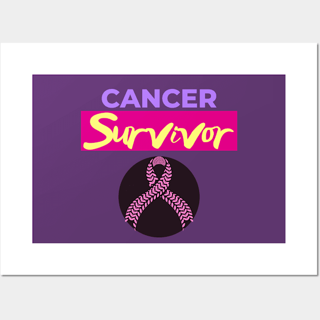 Cancer survivor Wall Art by Tecnofa